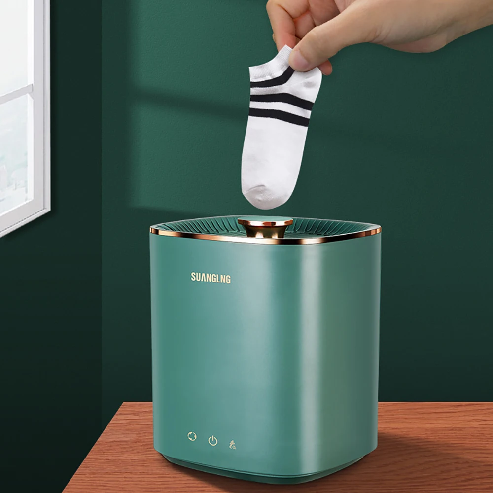 2.5L capacity portable mini washing machine automatic dormitory travel underwear smart socks washing machine