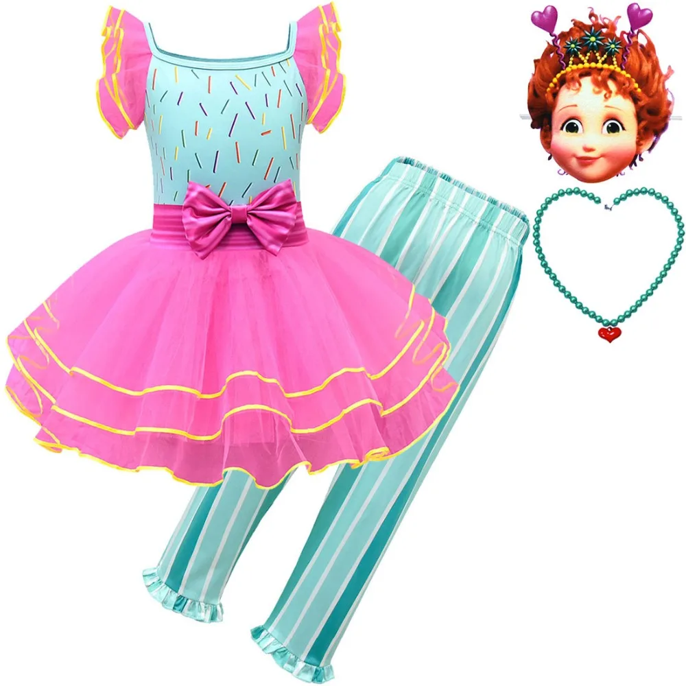 Новинка нарядное платье с персонажами мультфильмов костюм Нэнси подарок на день