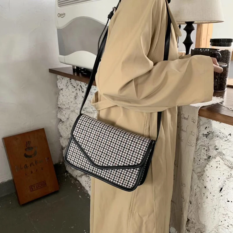 Новинка зимы 2019 Маленькая женская сумка в винтажном стиле через плечо для