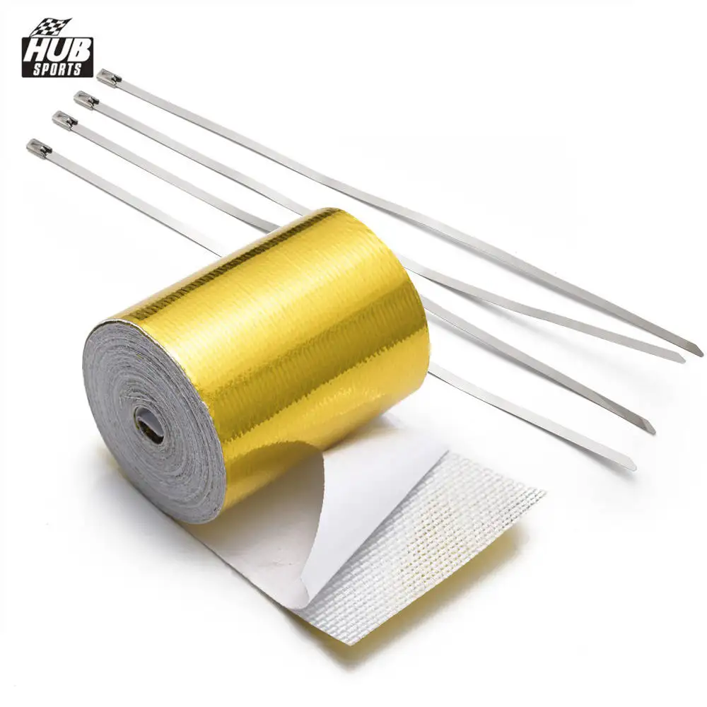 2 дюйма x 5 метров отражает золотую защитную ленту/барьер для Toyota corolla HU WR20DJGOLD|gold