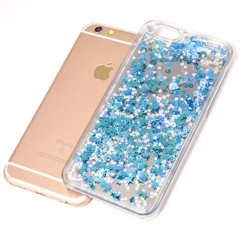 Модные блестящие красивые блестки Снежинка чехол для телефона Iphone 6 6s Plus 7 7s plus| |