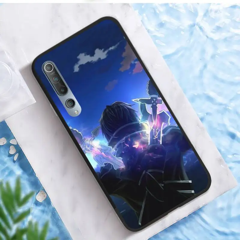 

Sword Art Online SAO Anime Manga Phone Case For Xiaomi Redmi note 8 9 pro 7 8T 9A 9S K20