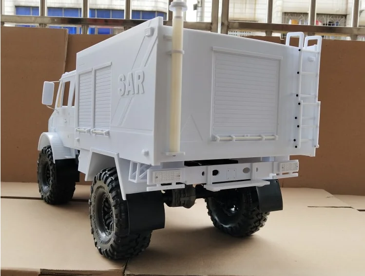 RC автомобиль Umimog пожарная машина жесткий корпус подходит для 1/10 весы