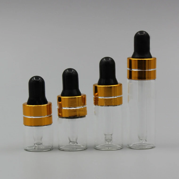 Флаконы с эфирными маслами для духов прозрачные стеклянные флаконы пипеткой и