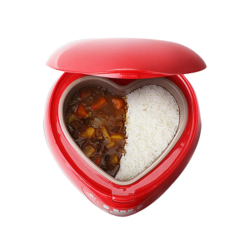 

1.8L Heart-Shaped Rice Cooker 220V/300W Home Smart Rice Cooker With Cooking Porridge And Making Cakes Cooking Function