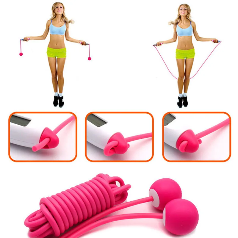 

Wireless Counting Jump Rope Burning Indoor Gym for Adult & Kids