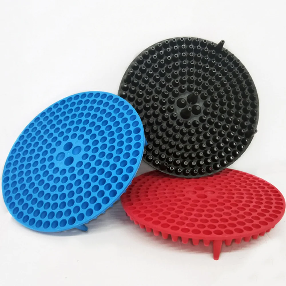 

1Pcs 26cm Car Washer Sandstone Pads Water Quality Cleaning Pads Size L(Black)