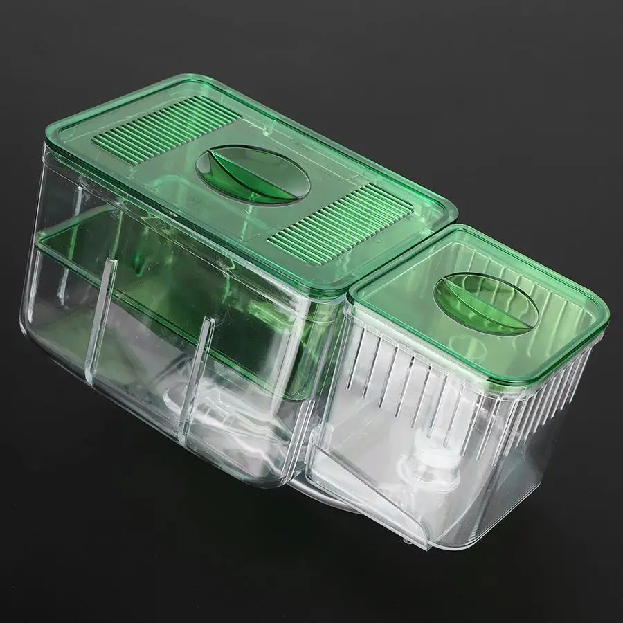

Aquarium Fish Tanks Breeding Box Little Fish Double-Layer Isolation Incubator for Small Fish Shrimp Fish Tank Hatching Incubator