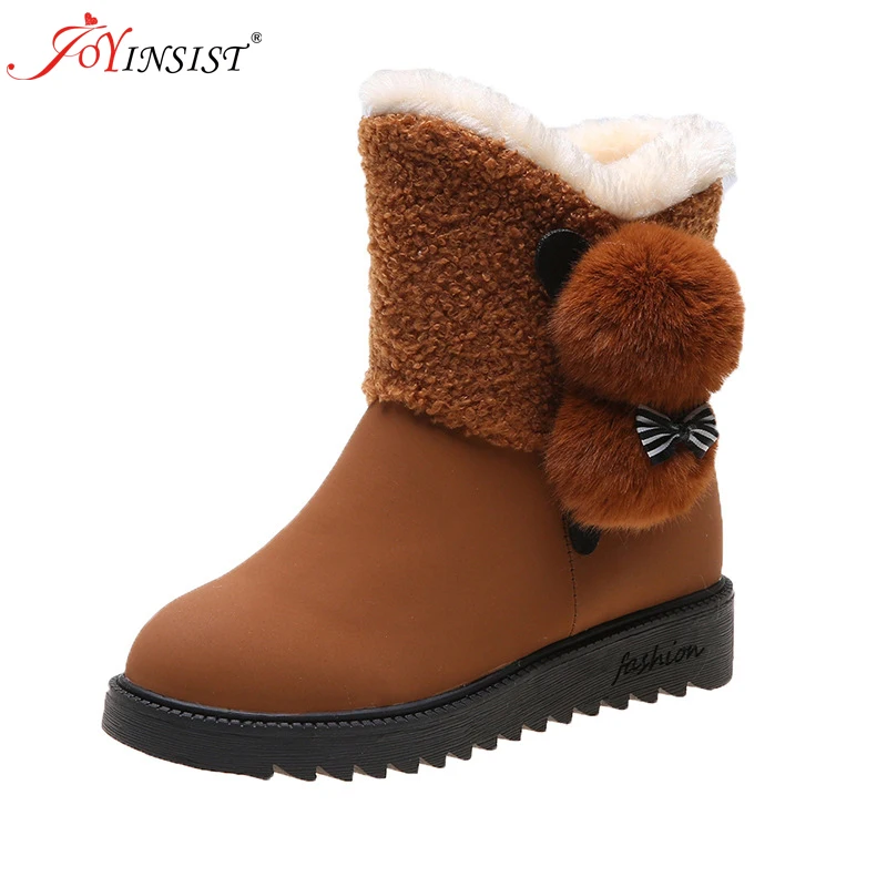 Red Winter Snow Boots Female 2021 Explosion Models the New Network was Thin Sweet Cotton Shoes Simple Wild Casual | Обувь
