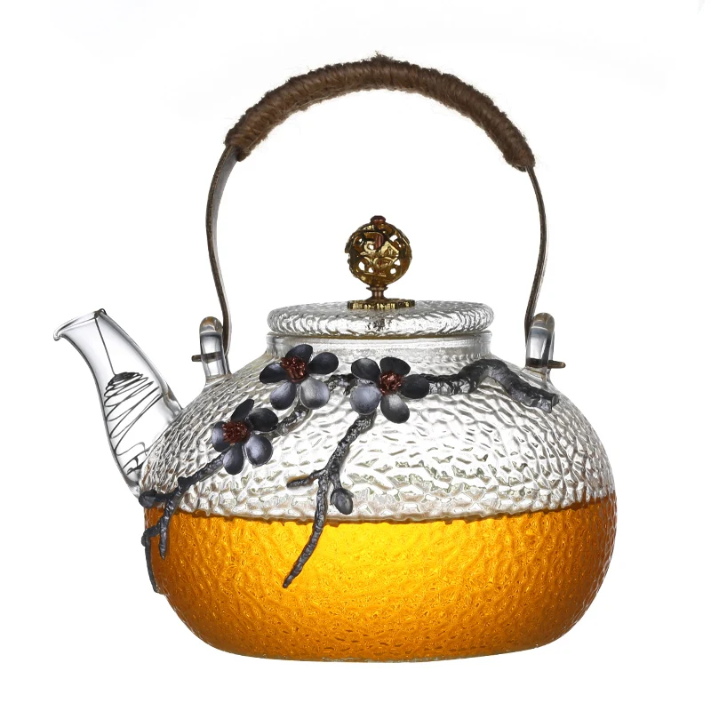 Чайные наборы чайные горшки стеклянные боросиликатные жаропрочные цветочный