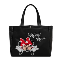 mickey mouse pattern women bags fashion handbag new pu bag large capacity shoulder bags cartoon waterproof tote