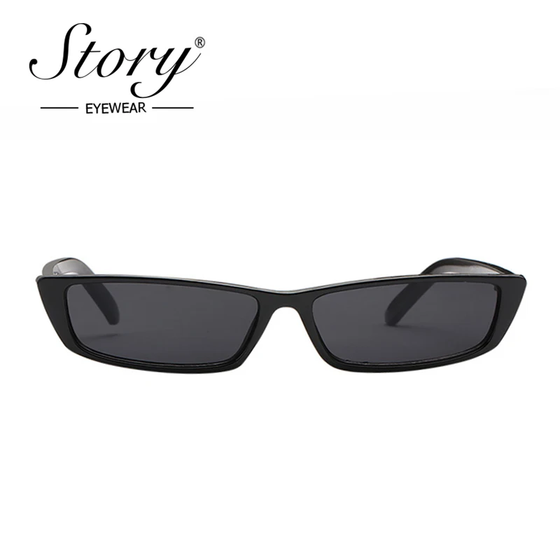 История 2018 брендовые винтажные маленькие прямоугольные Солнцезащитные очки