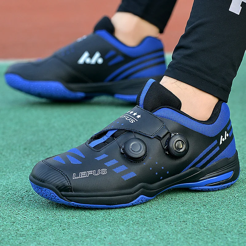 

2021 New Badminton Sport Training Shoes for Men Women Professional Indoor Court Sneakers Comfortable Badminton Sneakers