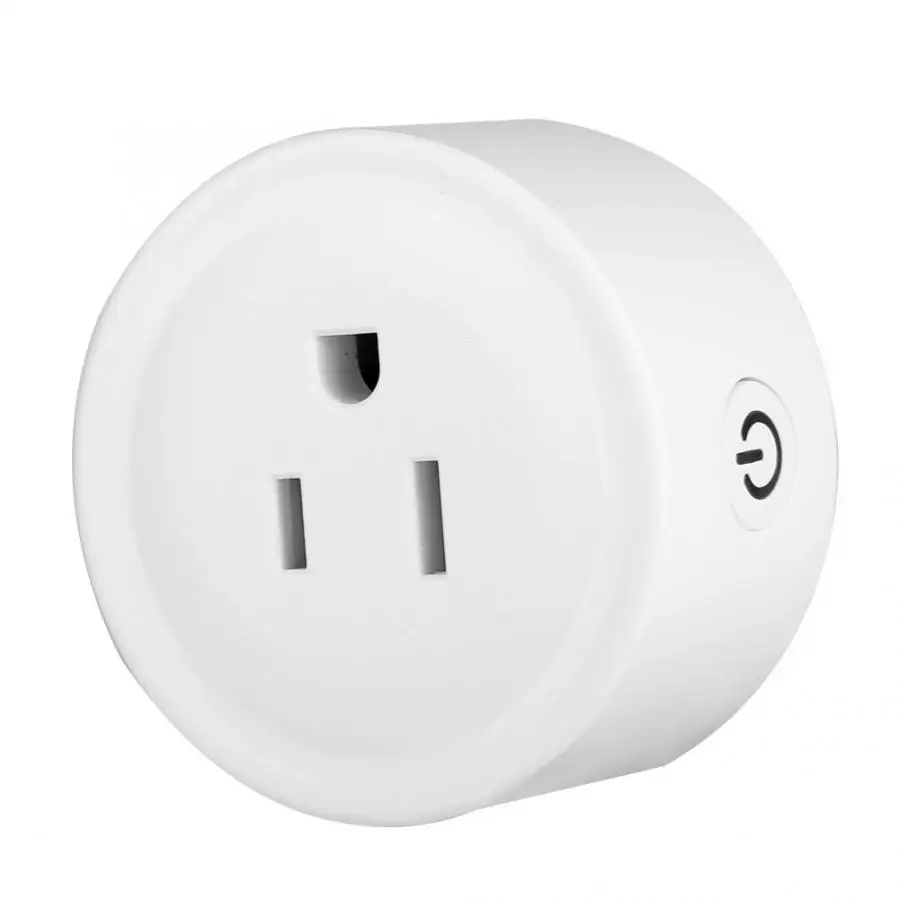 Умная розетка с Wi Fi и голосовым управлением через приложение для Alexa / Google Home US 100 240