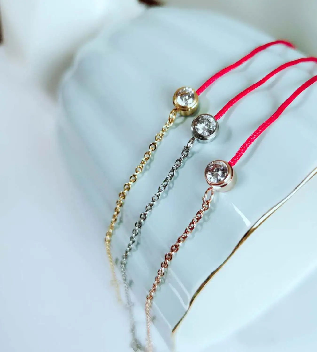 2019 новый браслет простой титановая сталь одиночное соединение красный