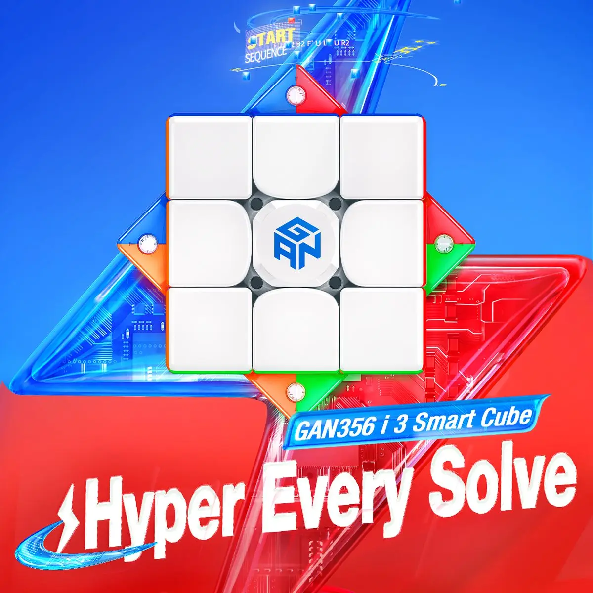 GAN356 i 3 App Bluetooth-совместимый магический куб умный шлюз 3x3 квадратный Магнитный