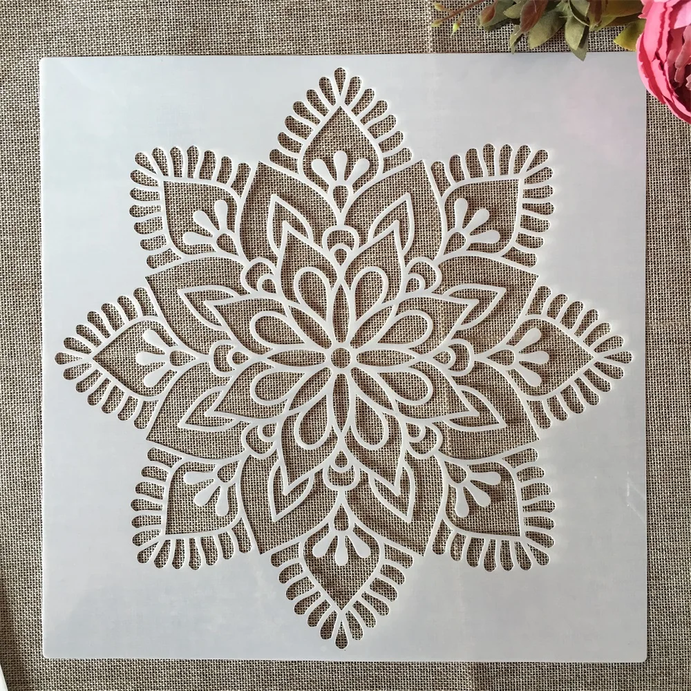 

30*30cm Geometry Mandala Octagon DIY Layering Stencils Painting Scrapbook Coloring Embossing Album Decorative Template