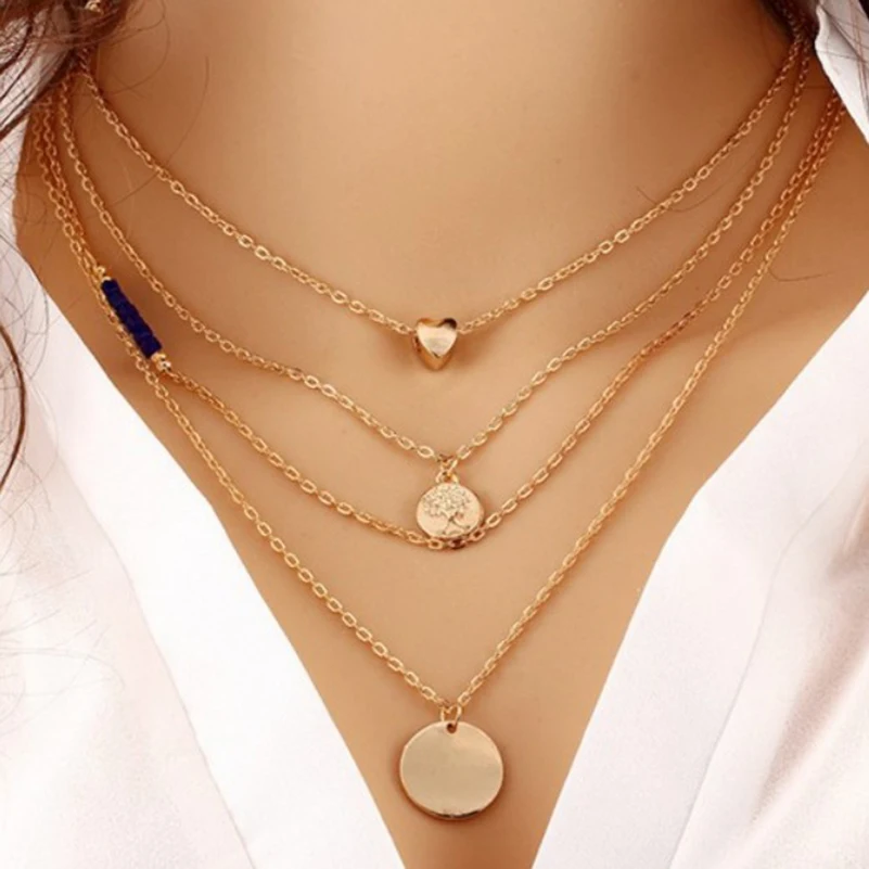 Новинка модное ожерелье с подвеской в виде цветка розы Трендовое женское простое