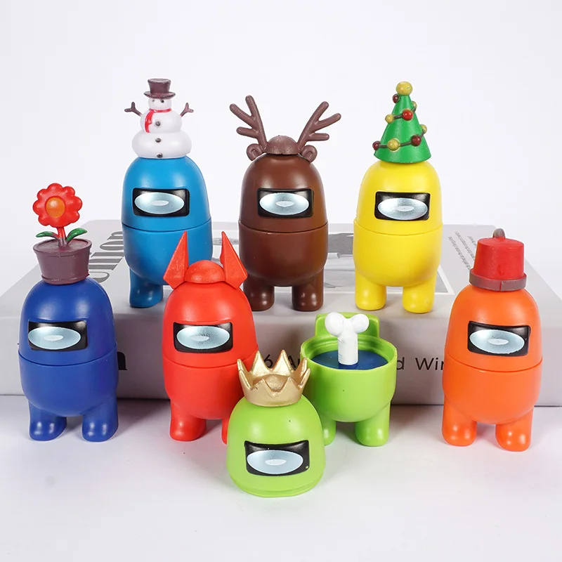 

Hot Game Among Dolls Figures Model Toys AMUS Car Computer Desktop Decoration Dolls for Kids Gifts