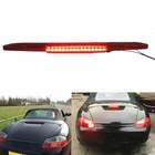 Автомобиль красный светодиодный 3RD Стоп Хвост Стоп светильник подходит для Porsche Boxster 986 Roadster 1997-2004