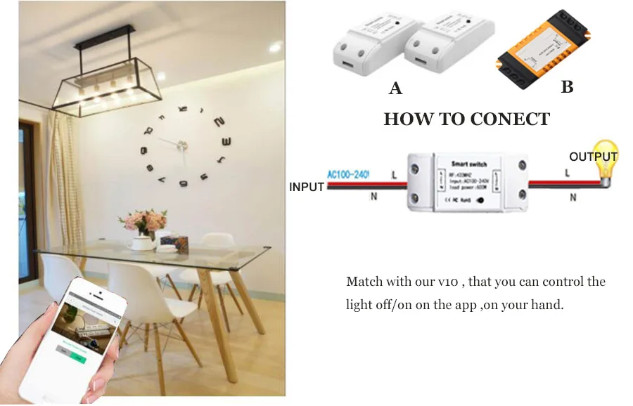 Sgooway EN RU ES язык беспроводной домашней безопасности Wi-Fi Сигнализация приложение дистанционное управление с ip-камерой PIR датчик двери