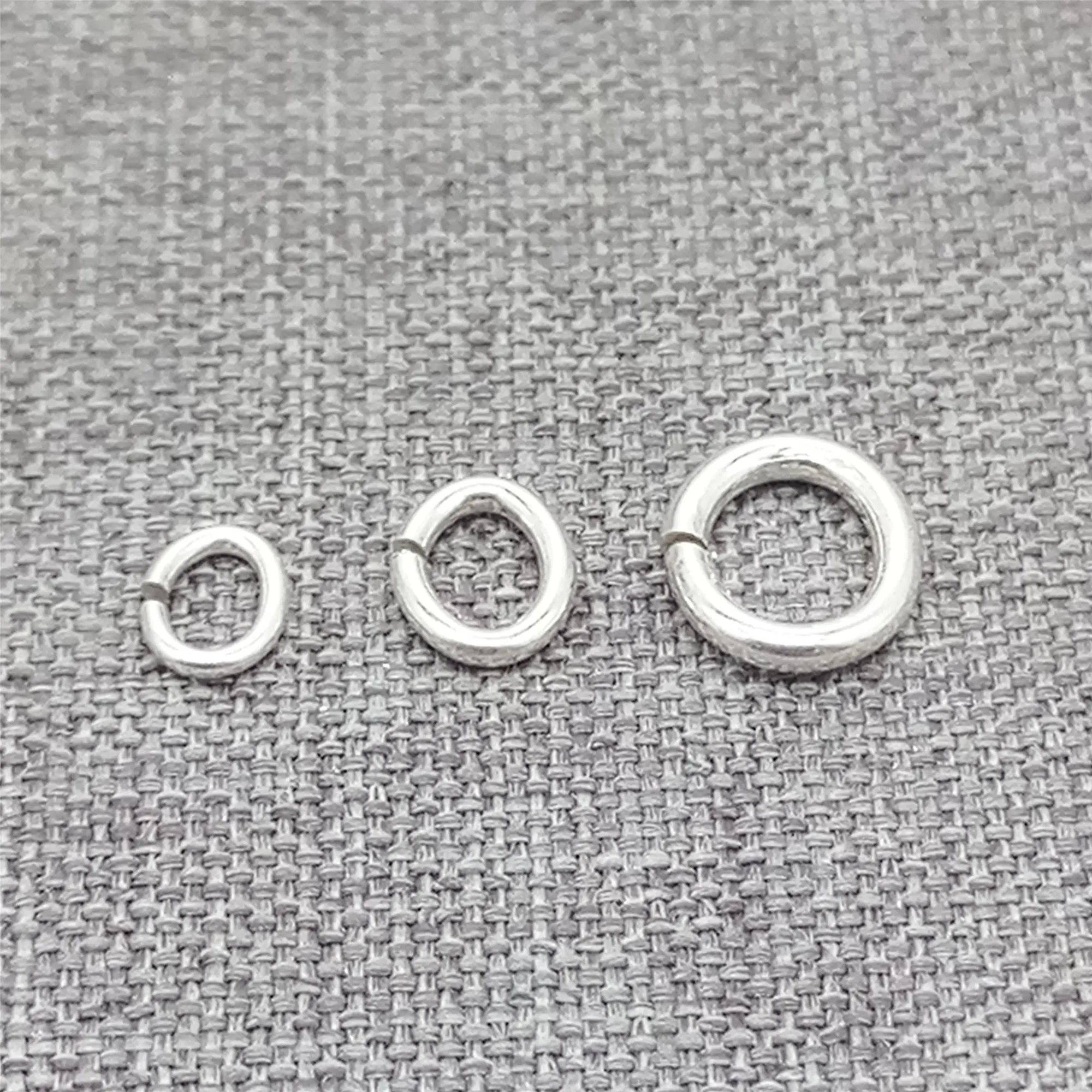 925 Sterling Silver Oval Open Jump Rings Bulk for Bracelet Necklace | Украшения и аксессуары