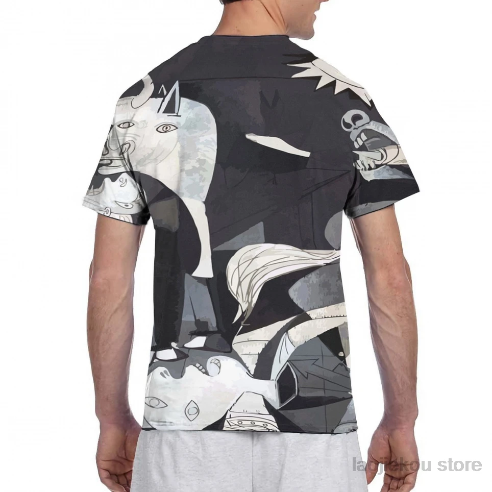 Pablo Picasso Guernica/Мужская футболка женская модная футболка с принтом для девочек летние футболки с короткими рукавами для мальчиков