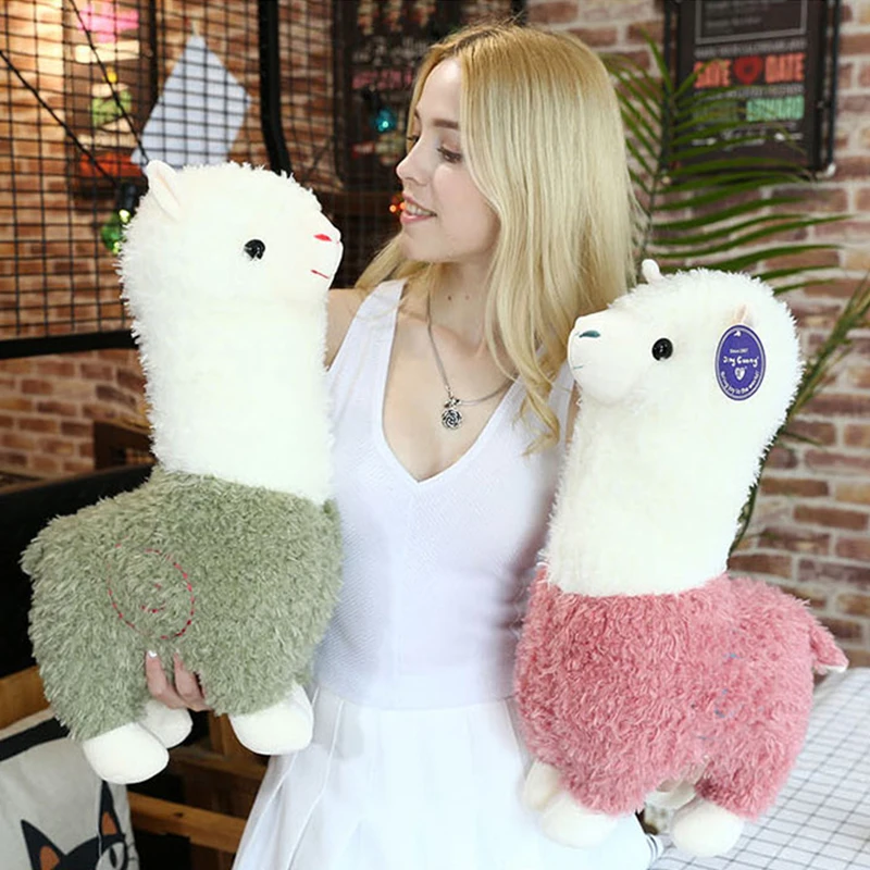 28-65 см Kawaii Альпака плюшевая игрушка в виде животного мягкая набивная лама куклы