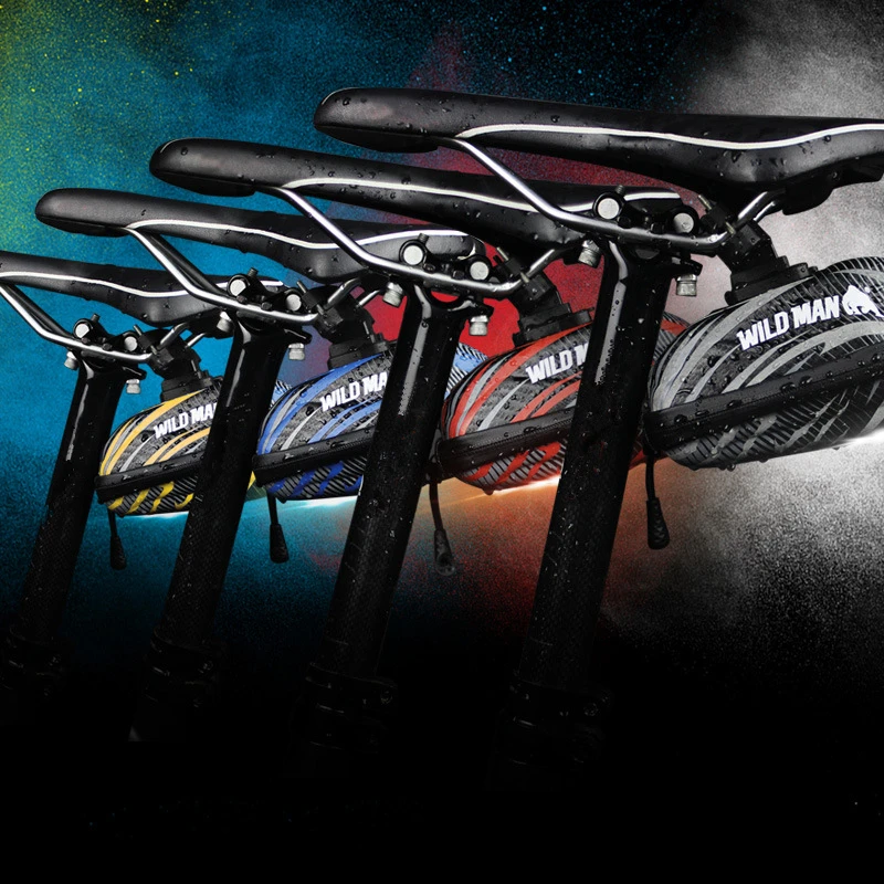 EVA Водонепроницаемая велосипедная сумка водонепроницаемая для хранения седла