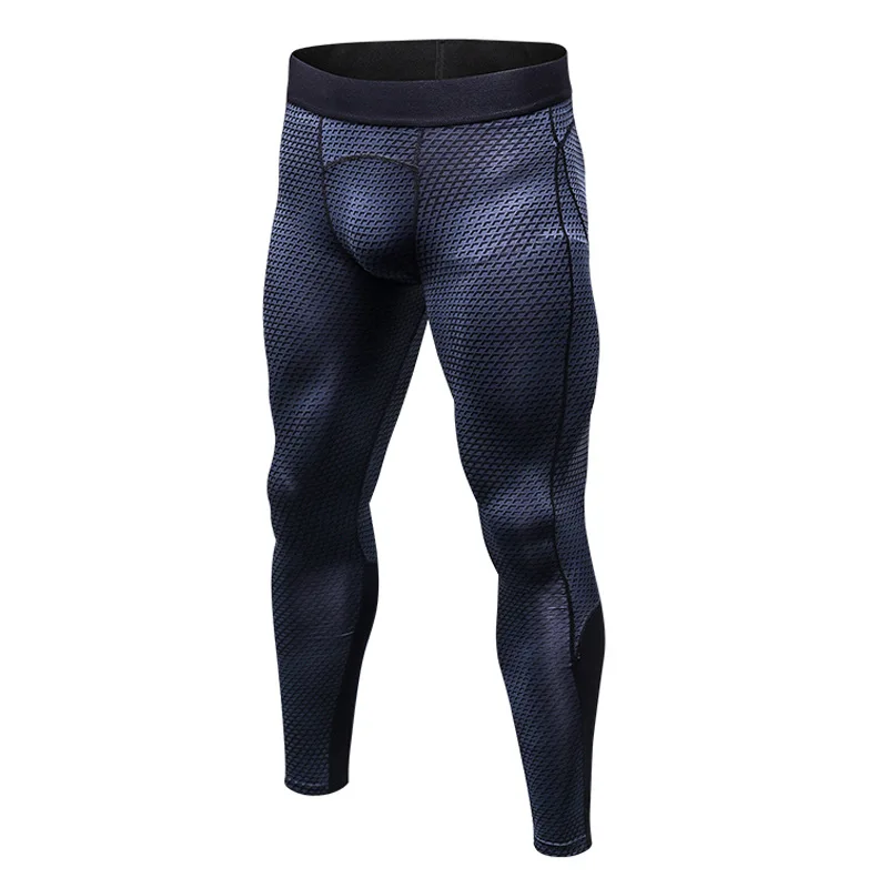 black grey pants Fanceey, зимние кальсоны, мужское термобелье, быстросохнущее, стрейч, термо нижнее белье, теплое, для фитнеса, компрессионное нижнее белье - Цвет: black grey pants