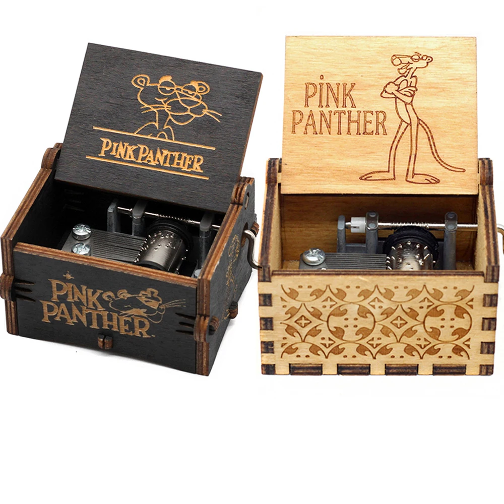 Новинка деревянная музыкальная шкатулка с рукояткой королева парка Юрского