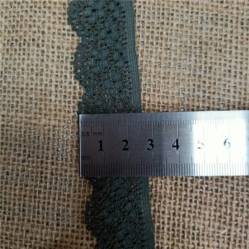 2.5CM S1094 High Quality White Elastic Colorful Lace Ribbon Trims Trim For DIY Crafts Material Gift Packing | Дом и сад