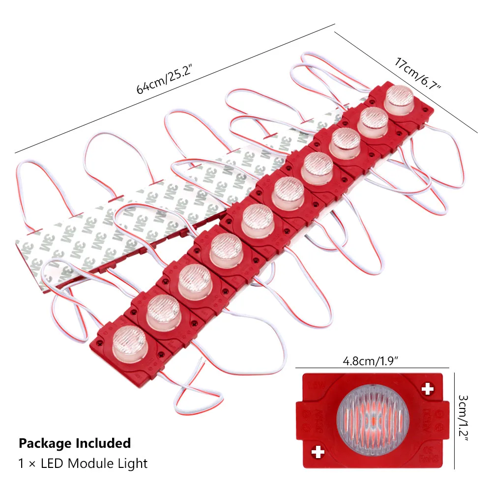 

Super Bright IP65 Waterproof 12V 30W COB LED Module Lights Adhesive Decorative Lamps For Home Cafe Bar KTV Hotel Store Decors