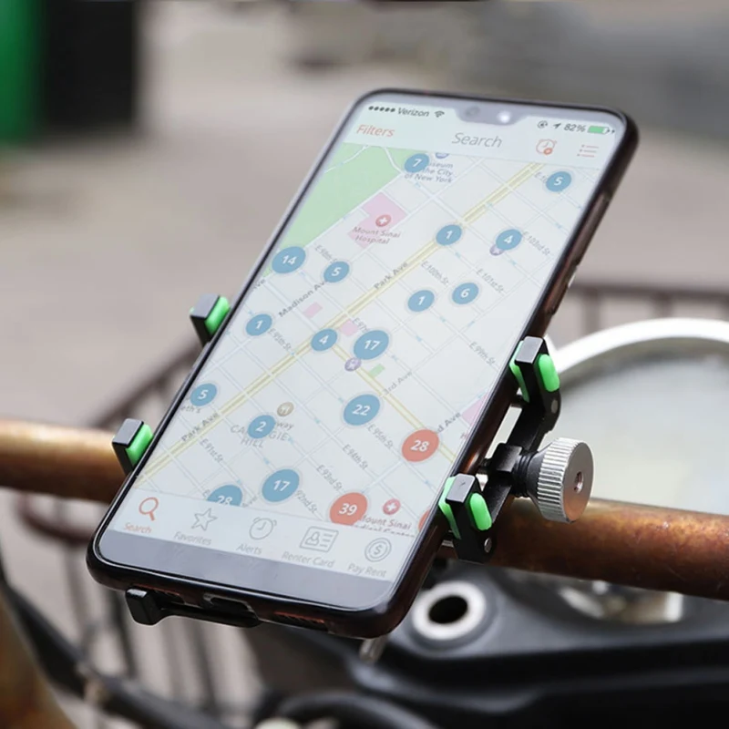 

INSIGHT Motorcycle Phone Holder Aluminum Alloy Bicycle Handlebar Mount For 3.5-6.2" Smart Phone Motorbike Handlebar Phone Holder