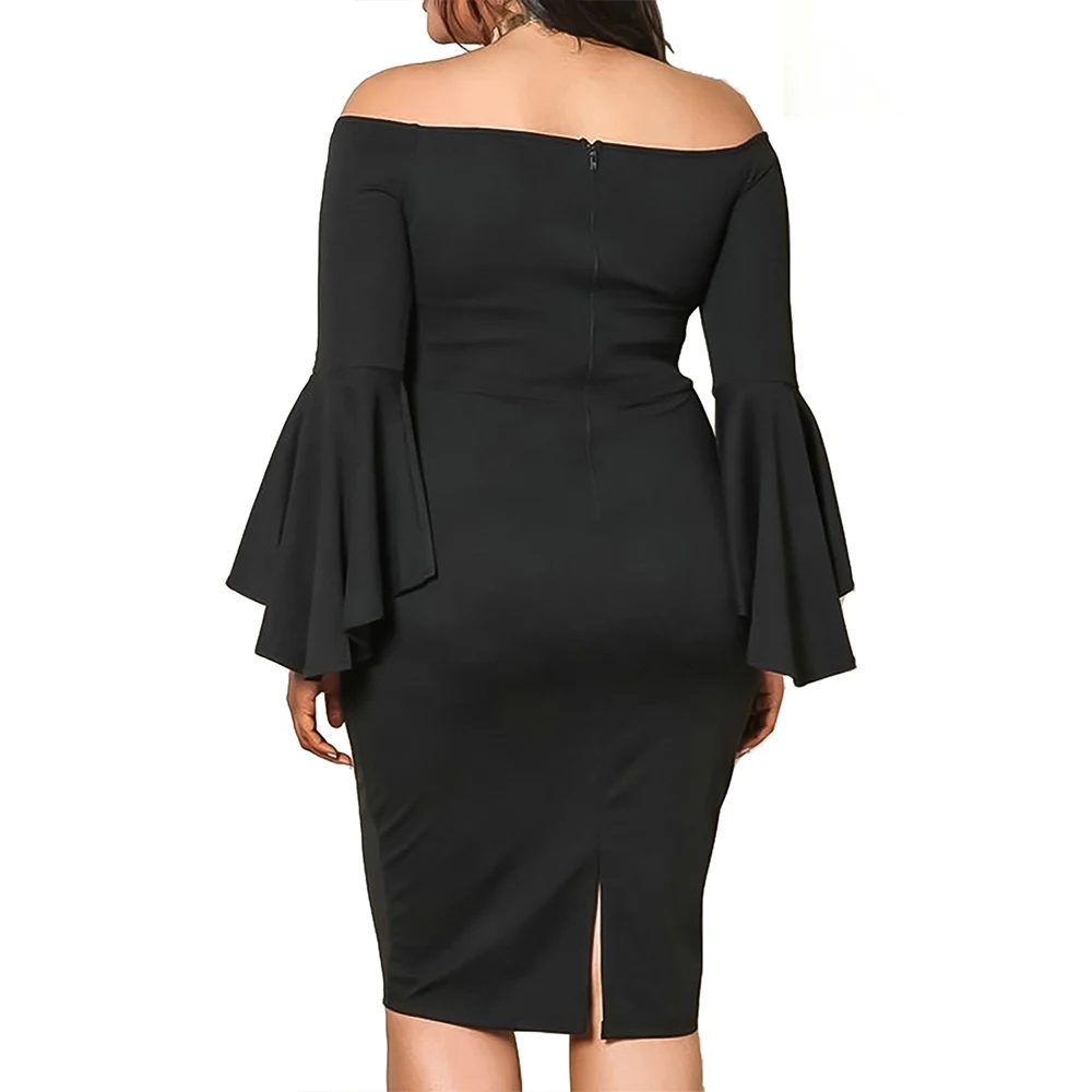 2021 официальное женское платье для вечерние весеннее черное сексуальное