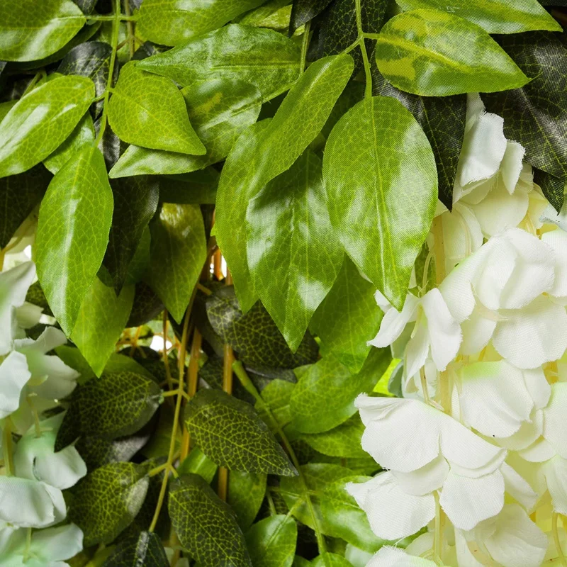 12 шт в упаковке (43 2 FT) искусственная Глициния Виноградная лоза светло-фиолетового