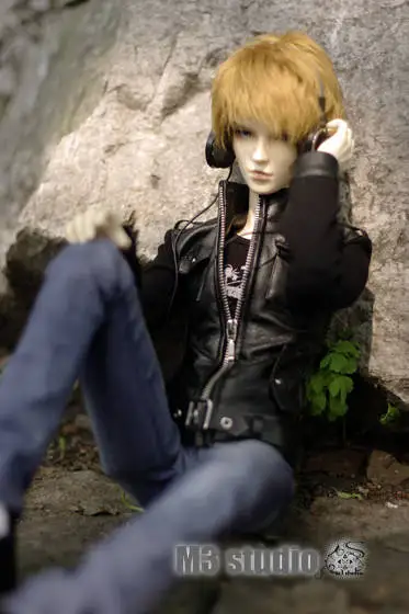 1/3 BJD кукла панк кожаная куртка мотоциклетная куртка Одежда Аксессуары для BJD/SD SD17, не включает в себя куклы, обувь, парик и другие E2614