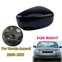 1pc black right passenger side left side rearview mirror cover trim cap abs plastic for honda accord 2008 2012