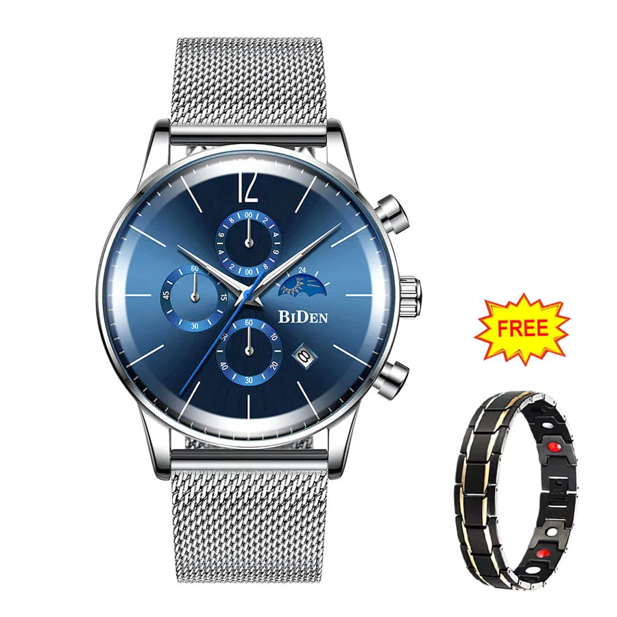 Relojes часы мужские модные спортивные кварцевые Топ бренд класса люкс Бизнес