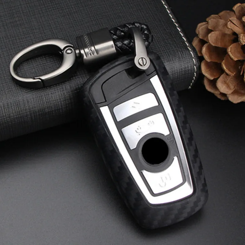 Peacekey углеродный силиконовый чехол для ключей от машины BMW 520 525 730li 740 118 320i 1 3 5 7