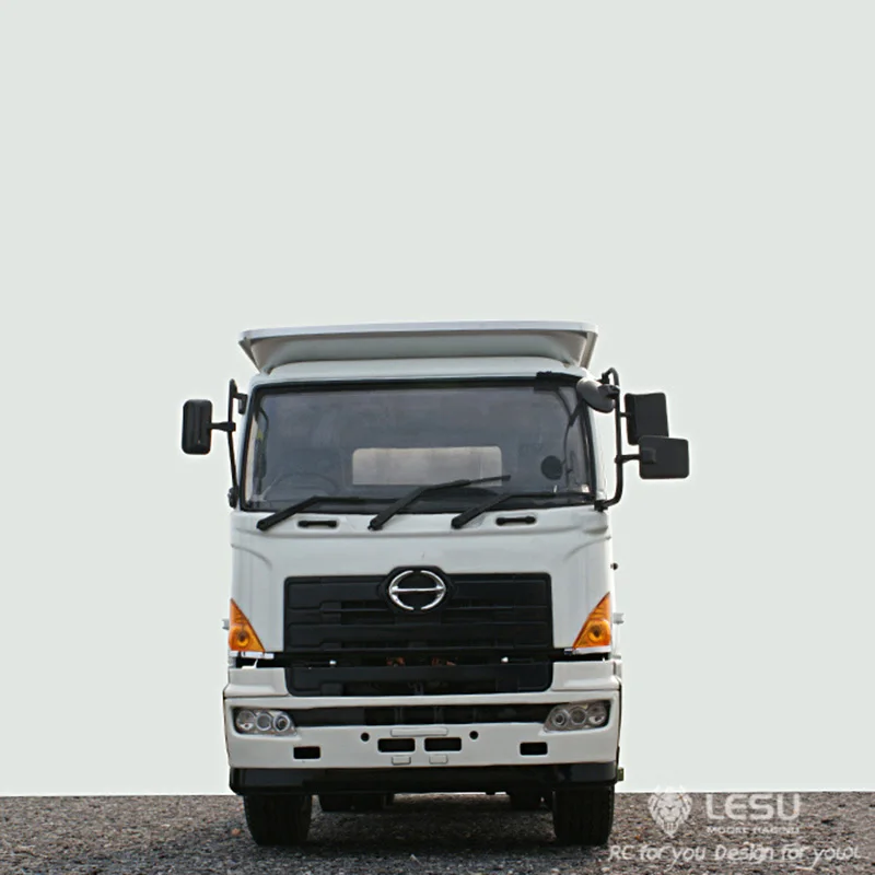 1/14 LESU RC Hino700 6x4 планшетный металлический шасси|Радиоуправляемые грузовики| |