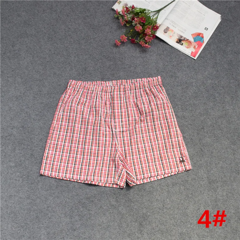 Men's Shorts Home Pants Woven Cotton Arrow Trousers Anime