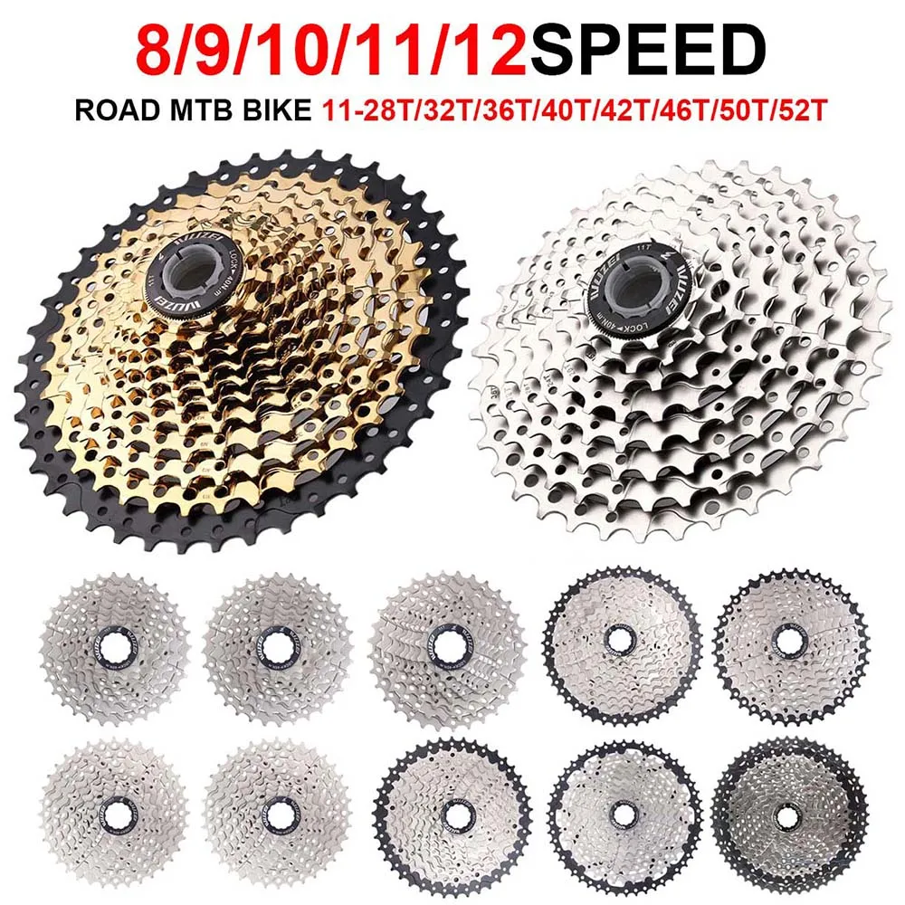 

Шоссейные велосипедные кассеты wuзел для горных велосипедов 8s 9s 10s 11 скоростное свободное колесо 11-30T 32T 40T 42T 46T 50T 52T удлинитель передач для ста...