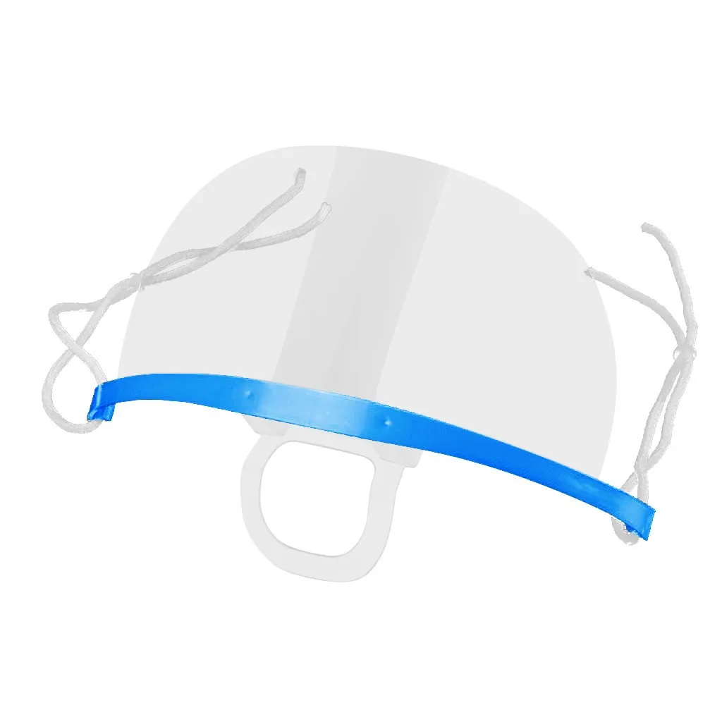 New Kitchen Restaurant Oil Splash Protective Transparent Catering Mask Anti-smoke Masks Cooking Smile Mouth | Аксессуары для