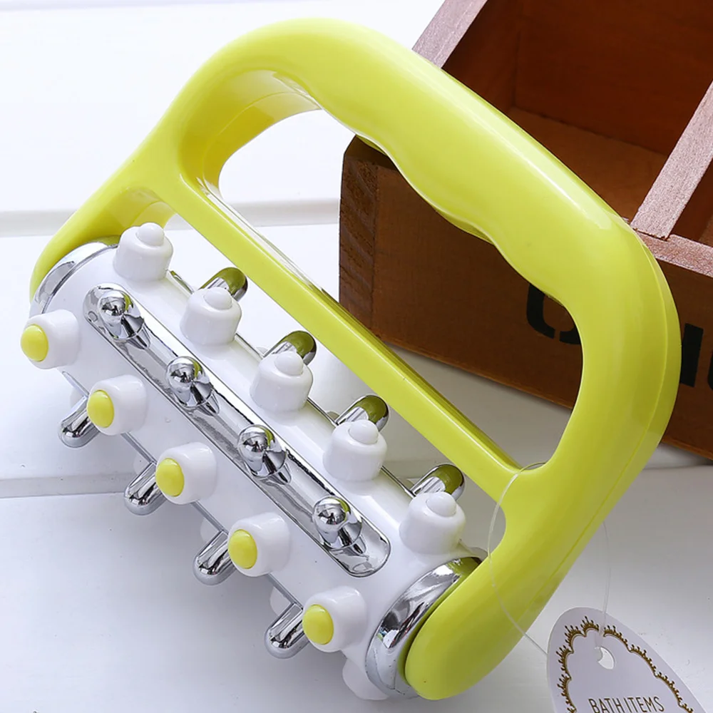 

1PC Easy Grip Acupressure Massager Roller Easy to Operate Massager Plastic Massager Green