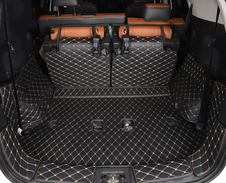 

Волоконно-Кожаный Автомобильный Коврик для багажника chana cx70 cx70t, прочный роскошный коврик для багажника, 5d вкладыш 2017 2018 2019 2020