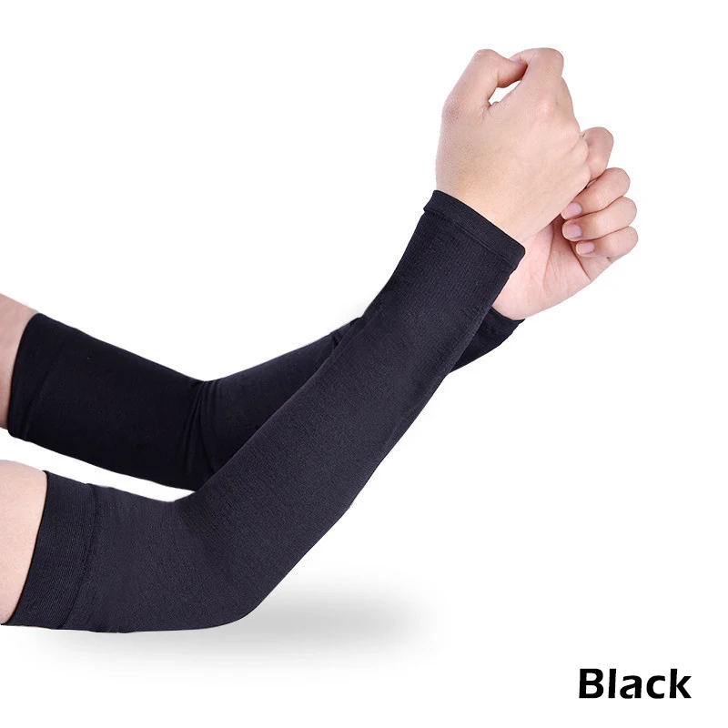 

1pair Toy Sports Outdoor Sunscreen Arm Cooling Sleeves Breathable Cuff Sleeves Cycling Hike Run UV Protective Cold Feeling