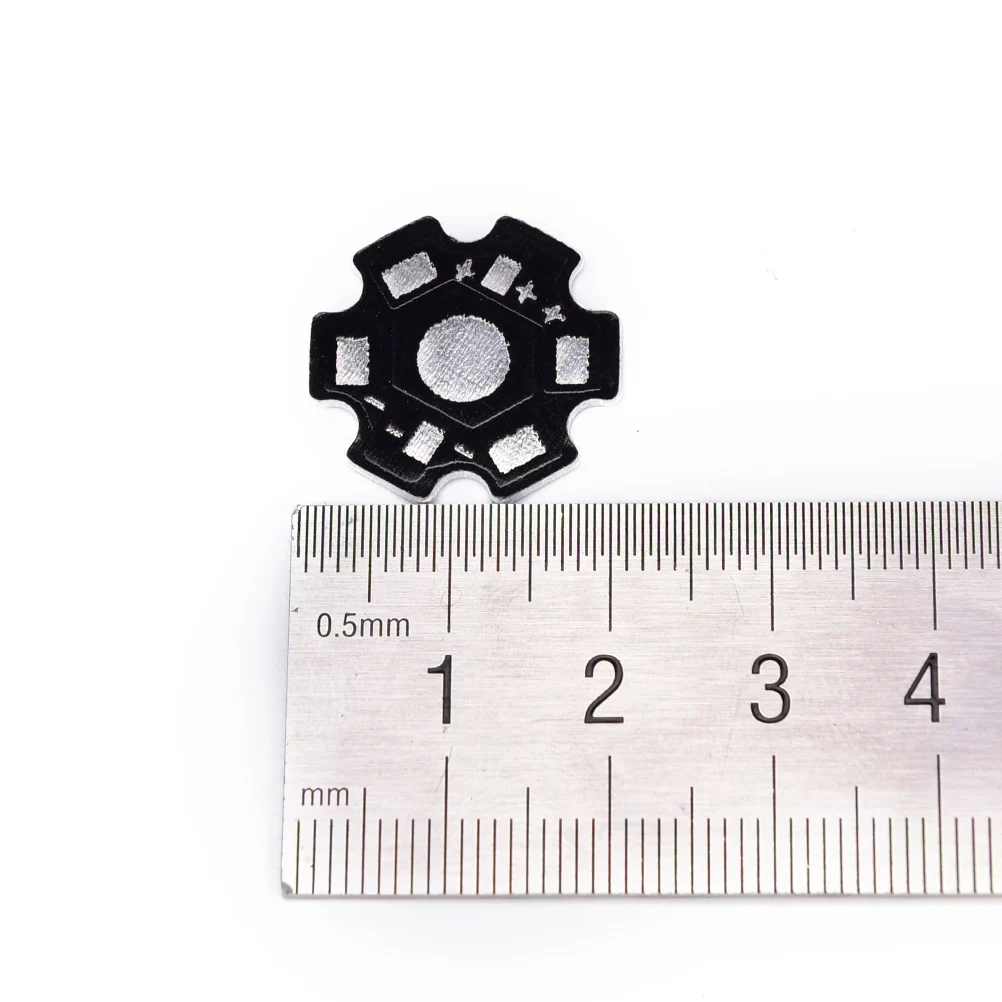 20 шт. Высокая мощность 1 Вт/3 Вт/5 Вт Светодиодный радиатор алюминиевая Базовая