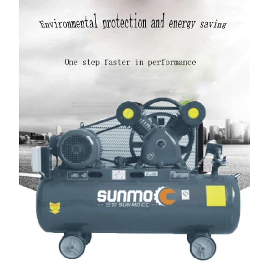 Популярный высокомощный воздушный компрессор с поршневым ремнем |