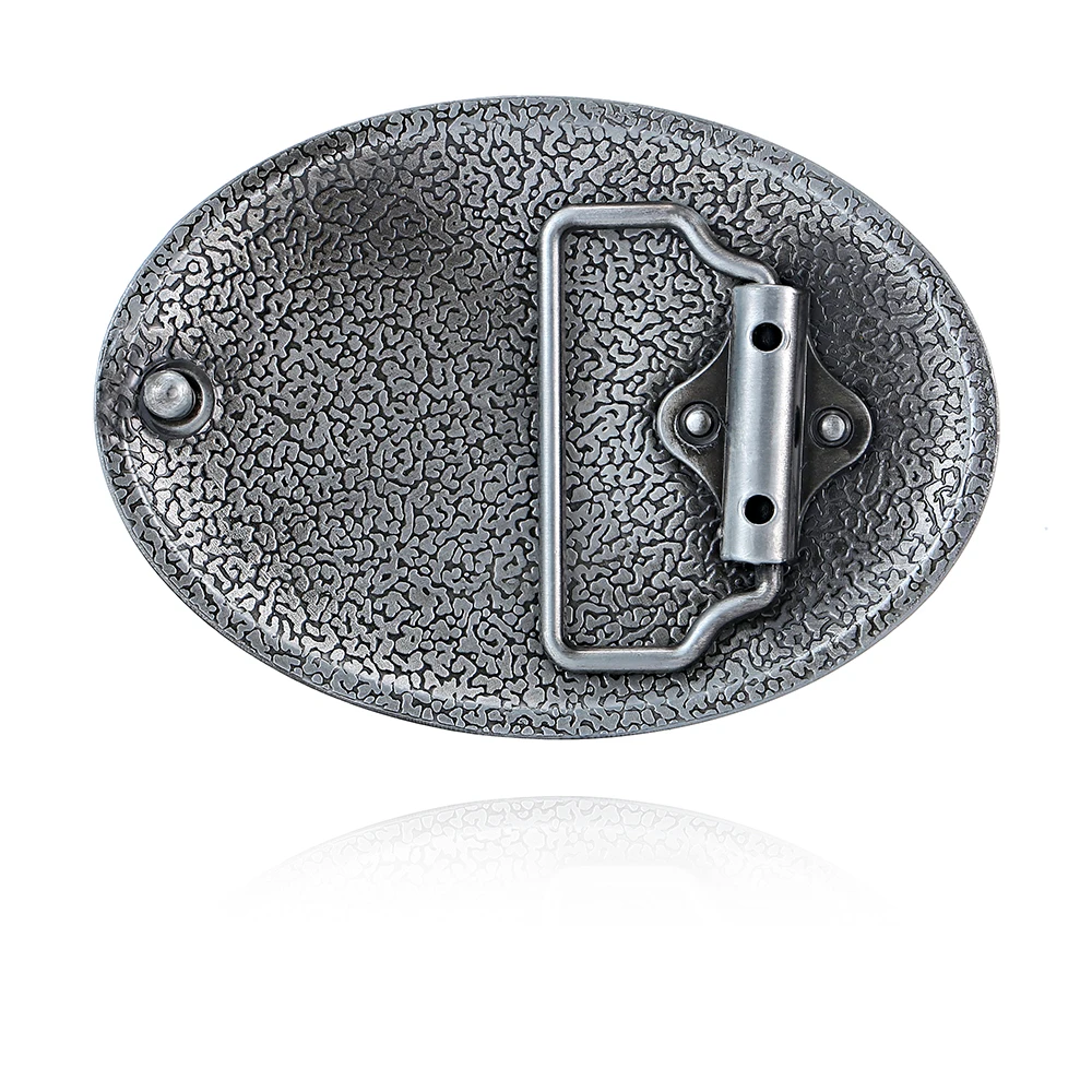 

Western cowboy men's leather belts with alloy smooth buckle 1.5 inch Fashion belt One-piece button